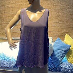 LOFT Gray Sleeveless Top - New